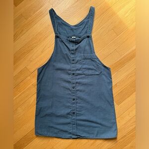 Button Corduroy Dress